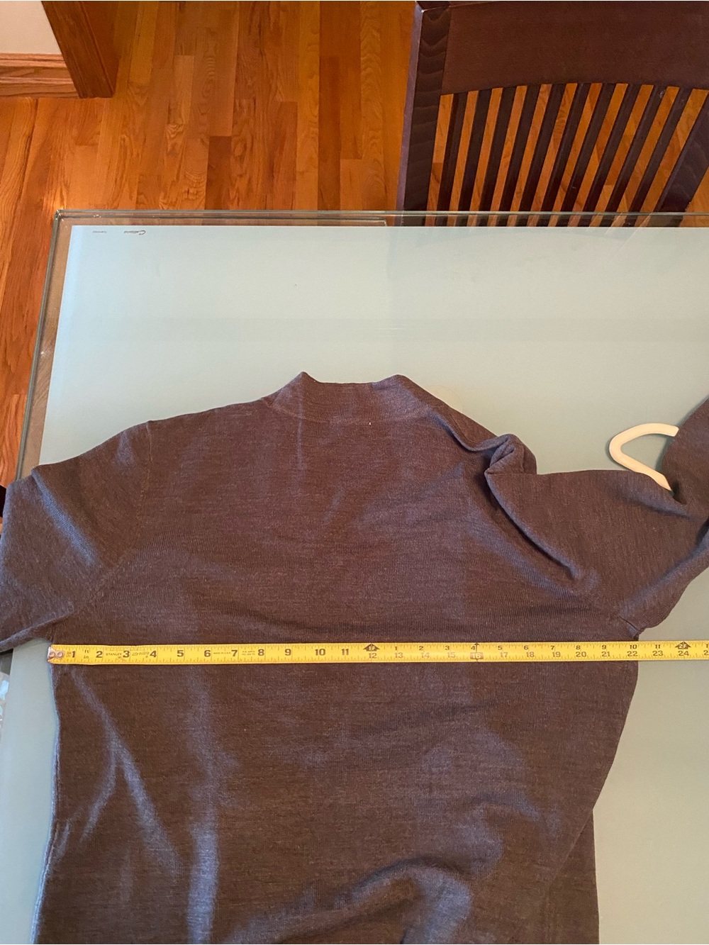 JM Collection Black Ribbed Knit Top - Picture 5 of 6